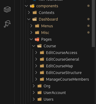 Course edit subpages file location
